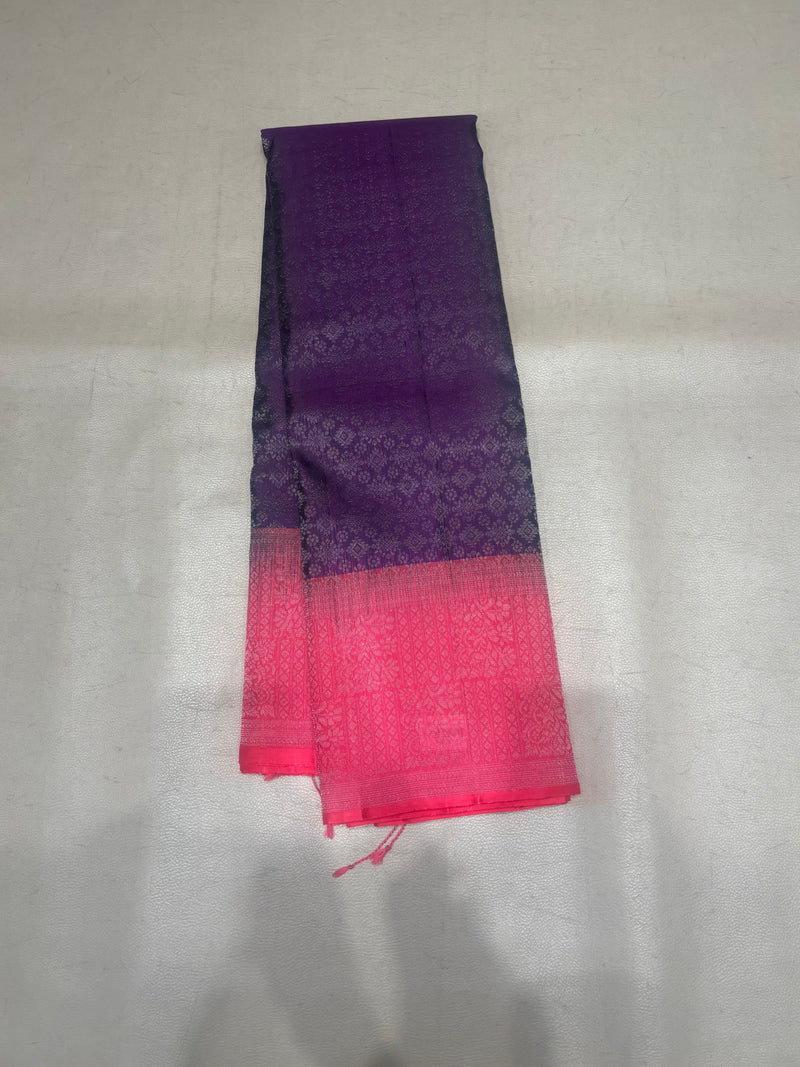Kumudhini all self handloom softsilk saree - Pure silk saree