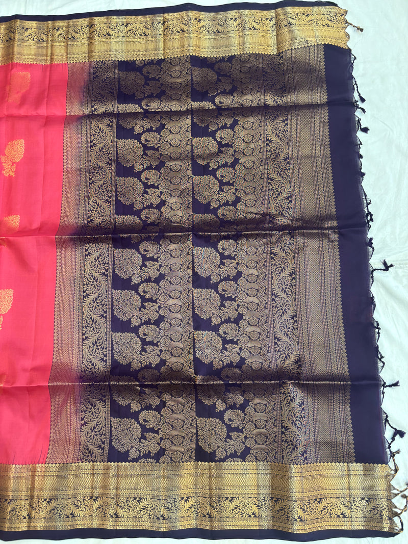 Niveda handloom softsilk saree- Pure silk saree