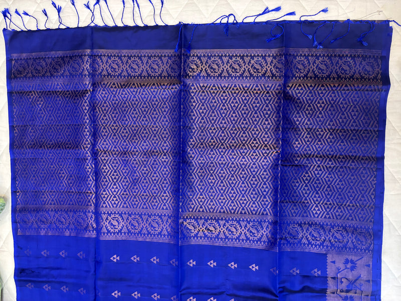 Paithani softsilk saree - self color - Pure silk saree
