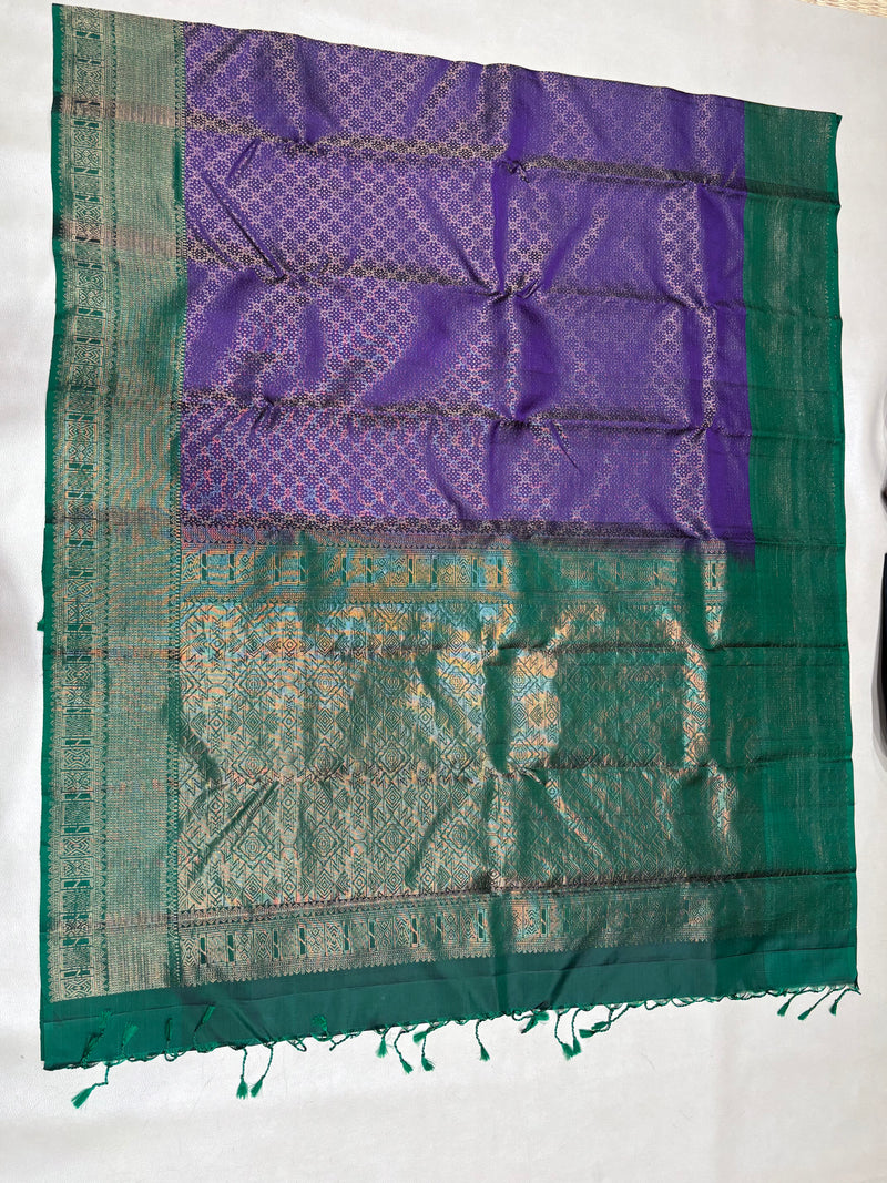 Kruti pure mix handloom softsilk saree