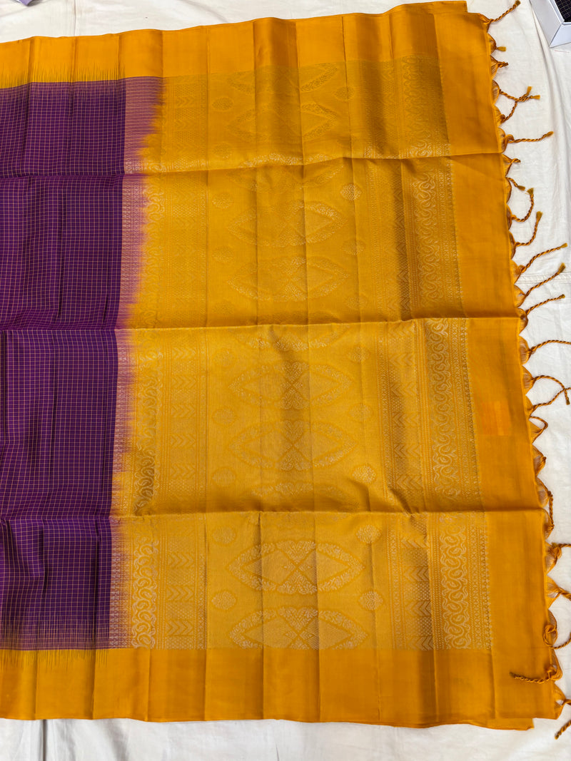 Kani handloom softsilk saree - Pure silk saree