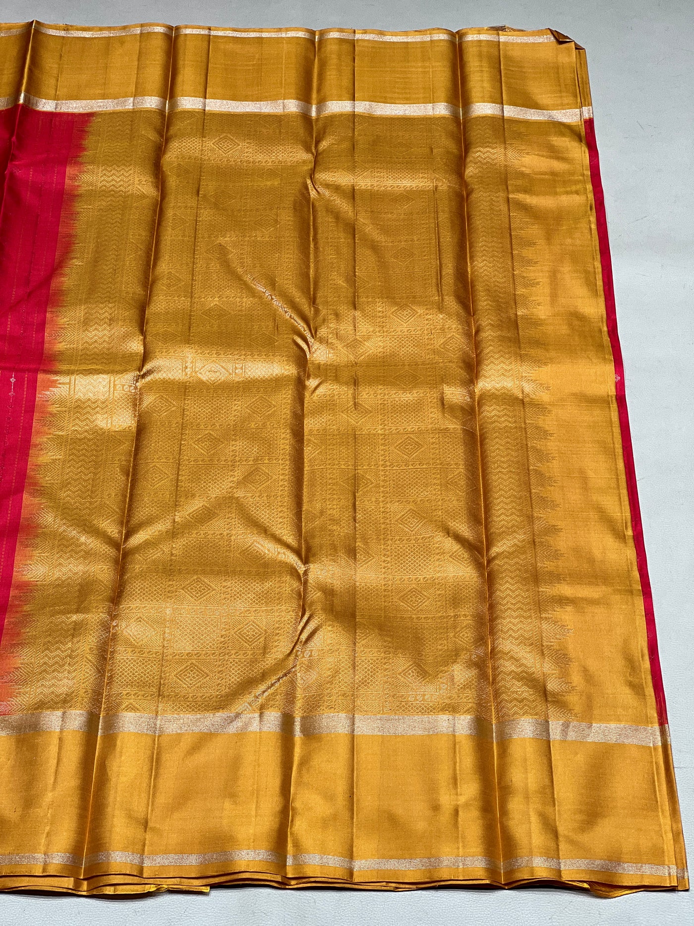 Savithri handloom softsilk saree - Pure silk saree- AV104