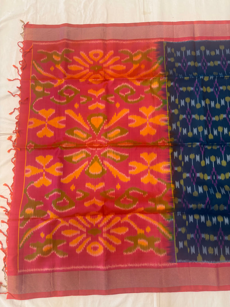 Abinayam handloom Pochampally softsilk saree - Pure silk saree