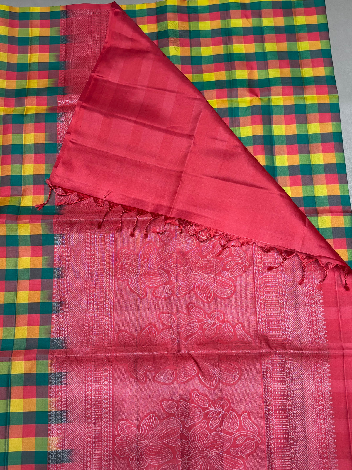 Charika handloom softsilk saree - pure silk saree -GA104