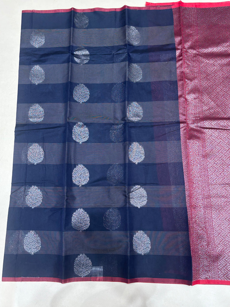 Deepu semi silk cotton saree
