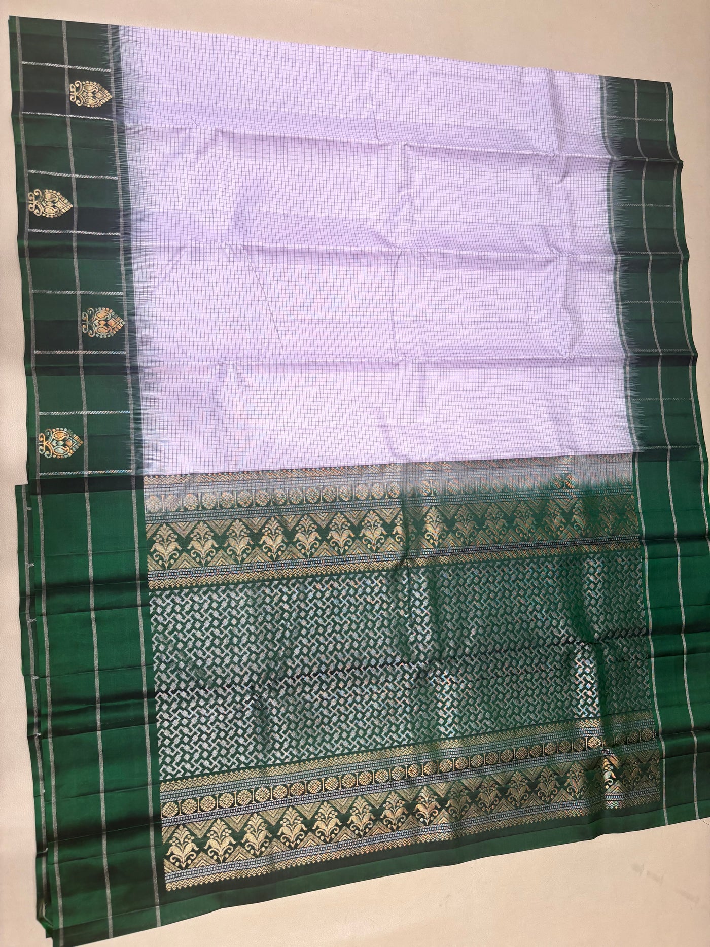 Kaatral handloom softsilk saree - Pure silk saree-AK1116