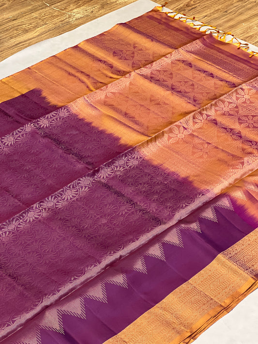 Jamuni all self handloom softsilk saree - Pure silk saree