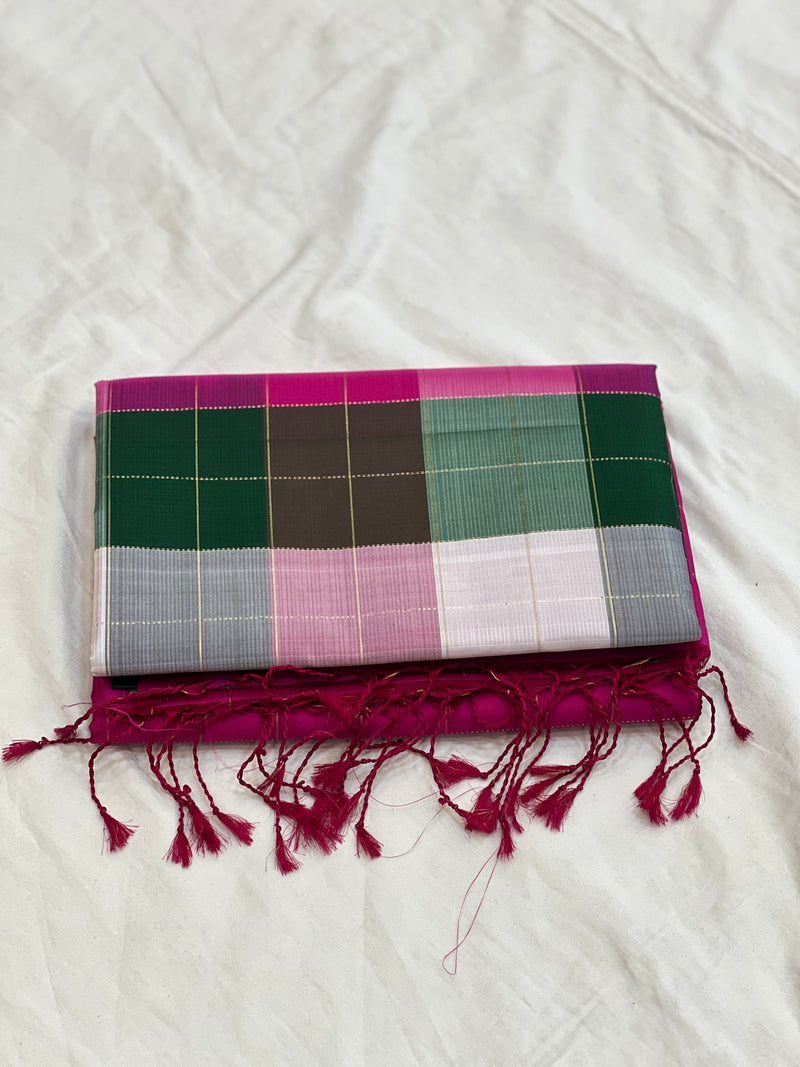 Shyama handloom softsilk saree - Pure silk saree