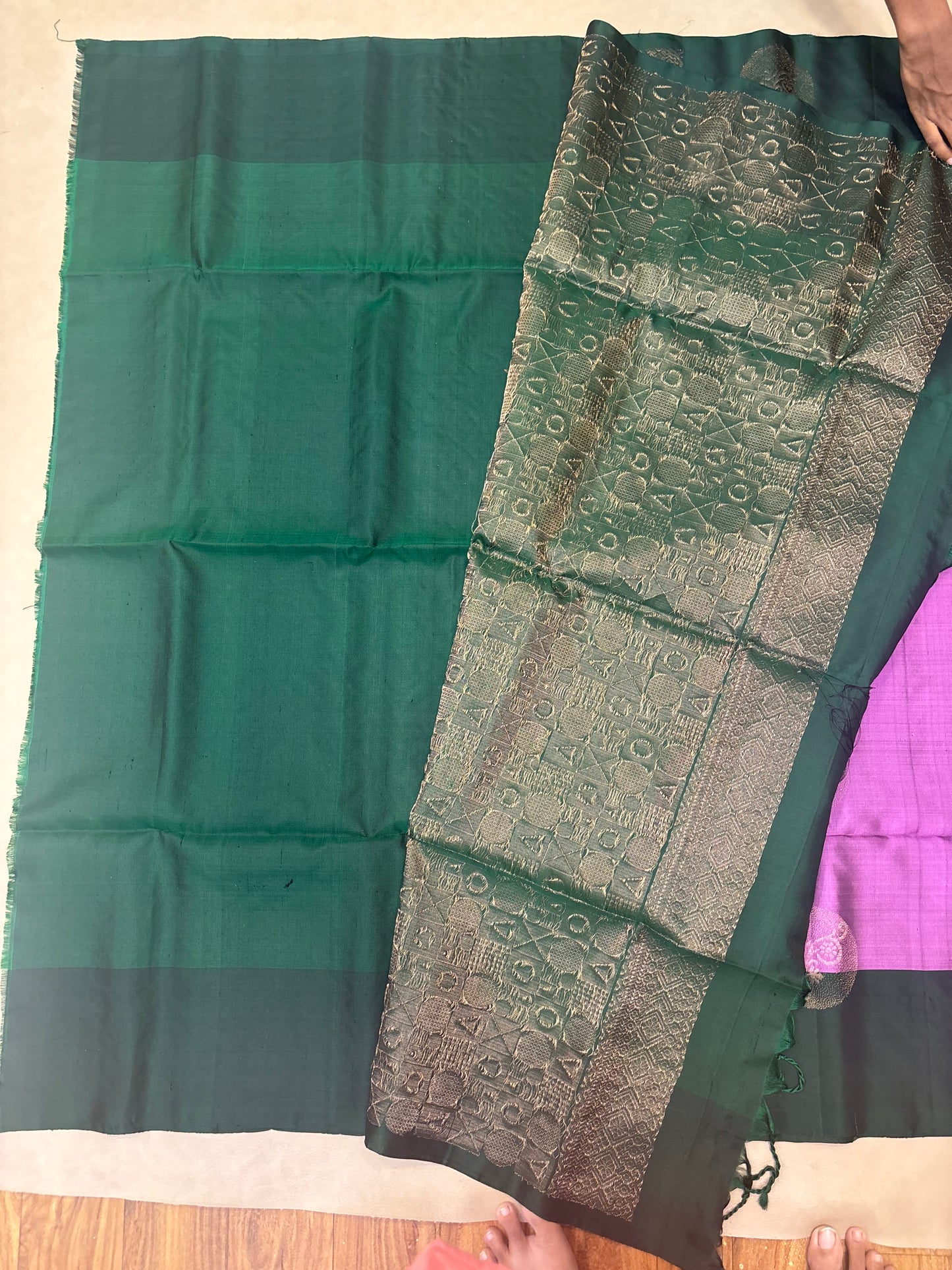 Kamala softsilk saree - Pure silk saree-set7