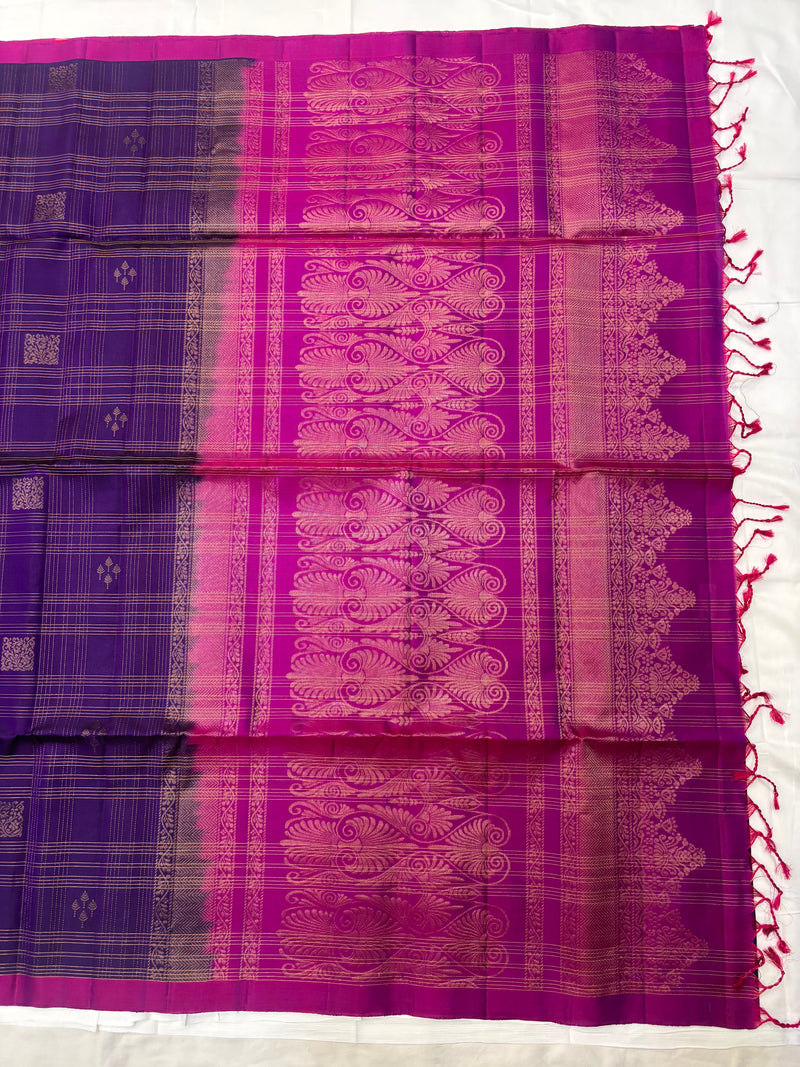 Vrutti handloom softsilk saree - Pure silk saree