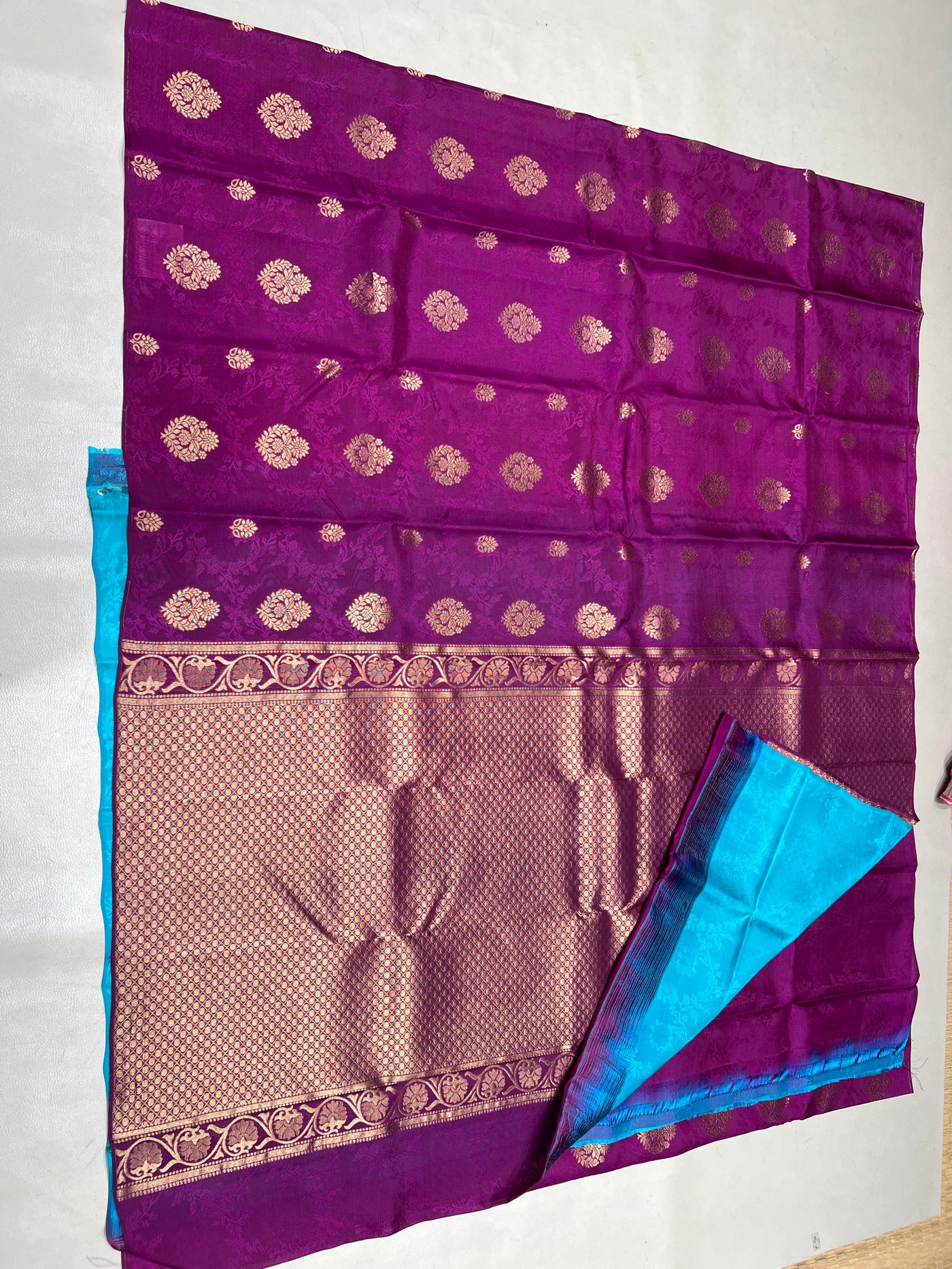 Chandha pure mix softsilk saree