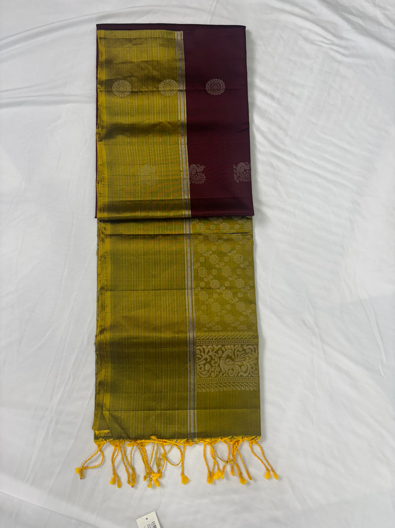 Karnika handloom softsilk saree - Pure silk saree