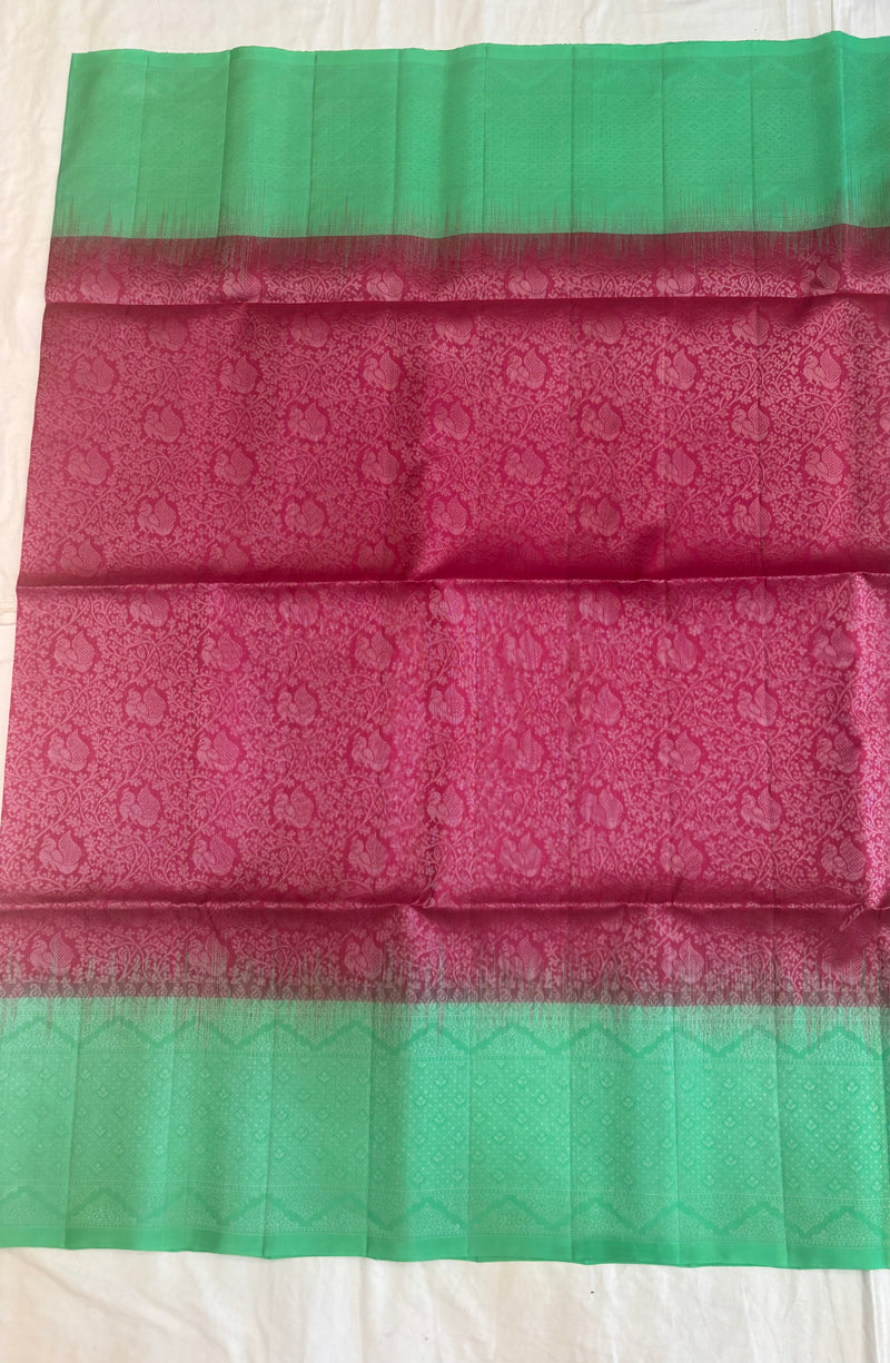 Kuzhali all self softsilk saree - Pure silk saree