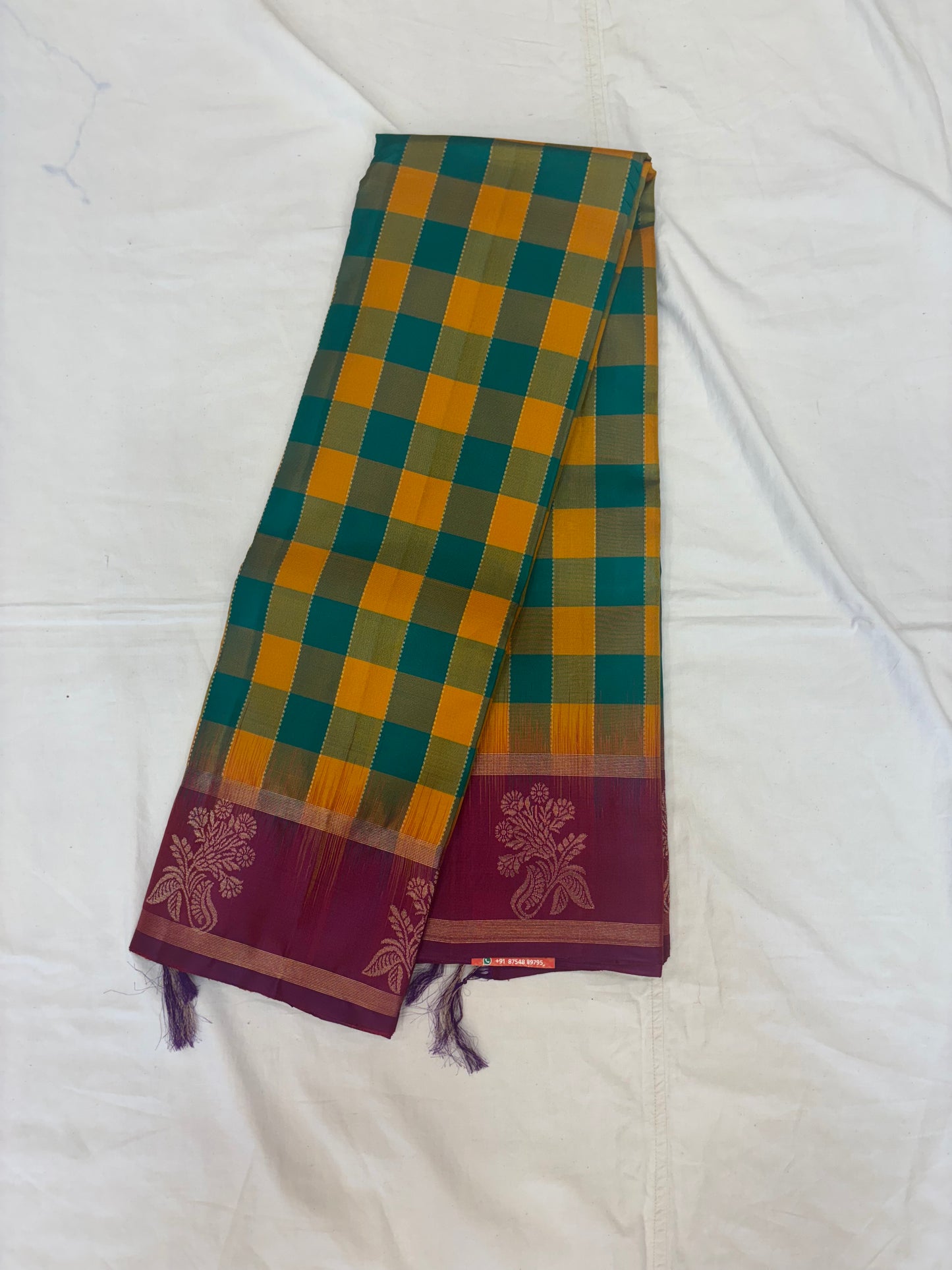 Aradhana handloom softsilk saree - Pure silk saree-AK1114