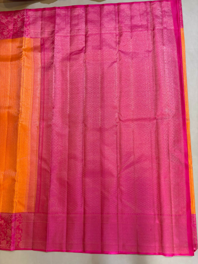 Sharvya Bridal silk saree - Pure silk saree
