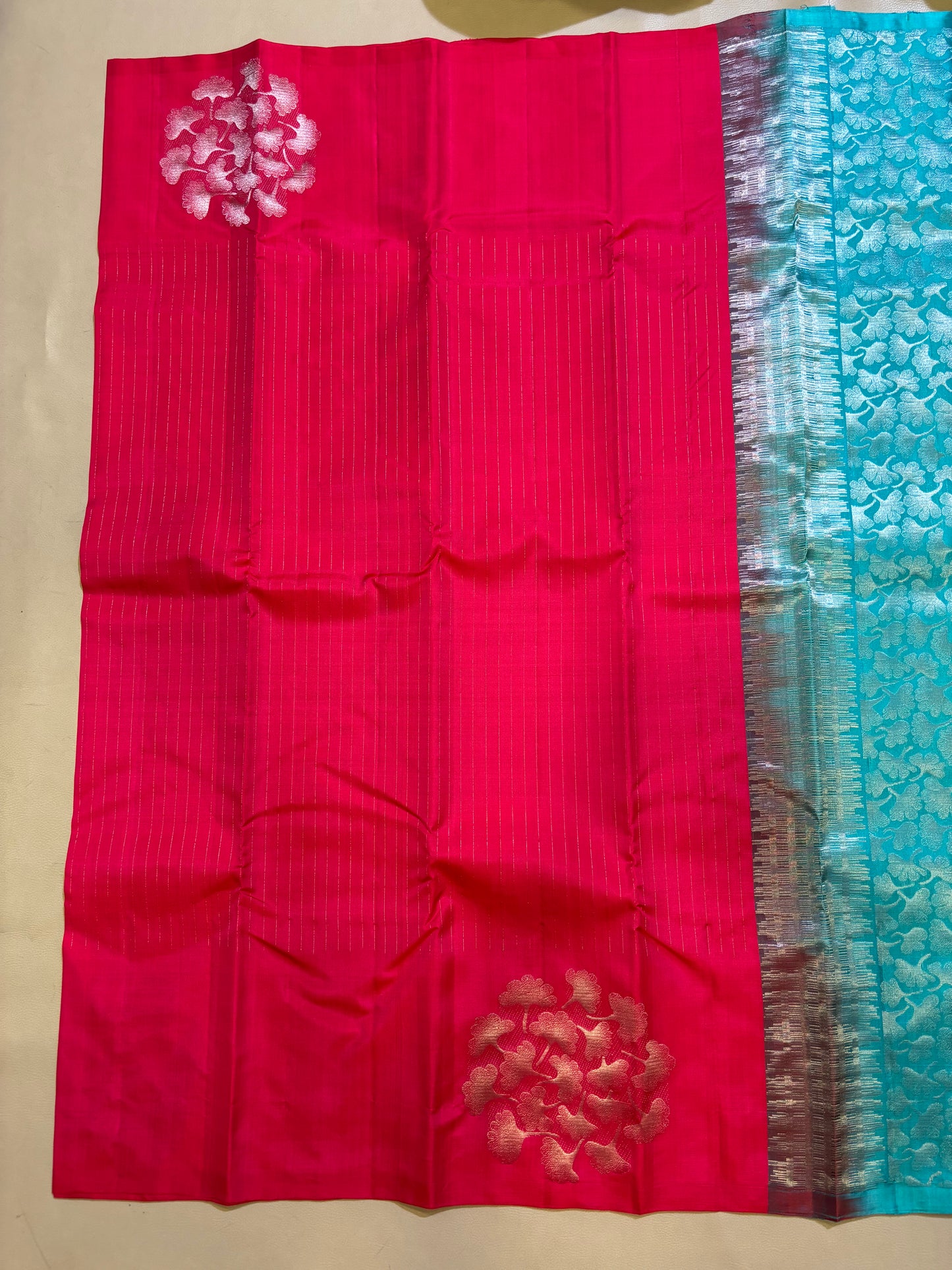Panjumittai handloom softsilk saree - Pure silk saree
