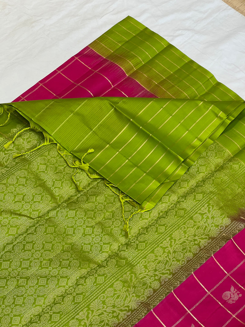Gulnar handloom softsilk saree - Pure silk saree