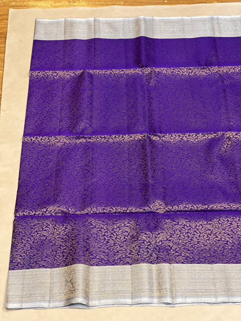 Kumudini all self handloom softsilk saree - Pure silk saree
