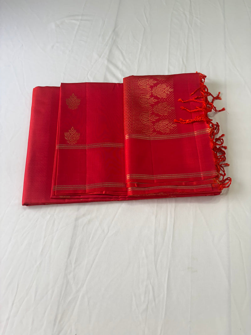 Adrija handloom softsilk saree - Pure silk saree