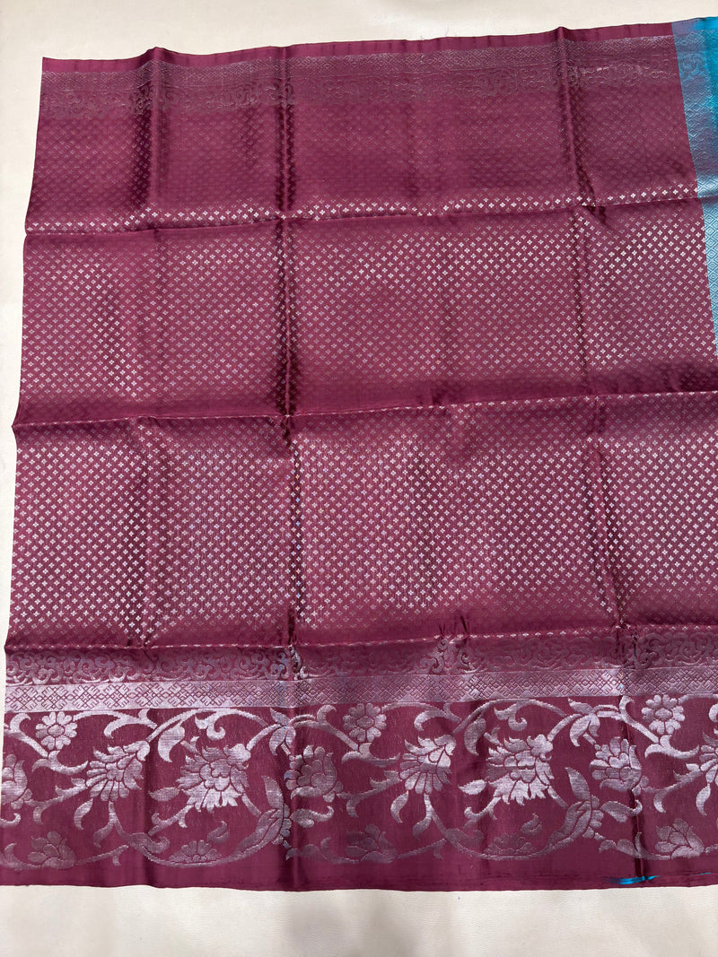 Karunya brocade bridal softsilk saree - Pure silk saree