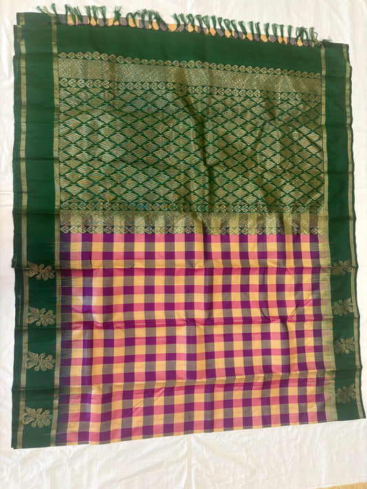 Avyukta handloom softsilk saree - Pure silk saree- AV101