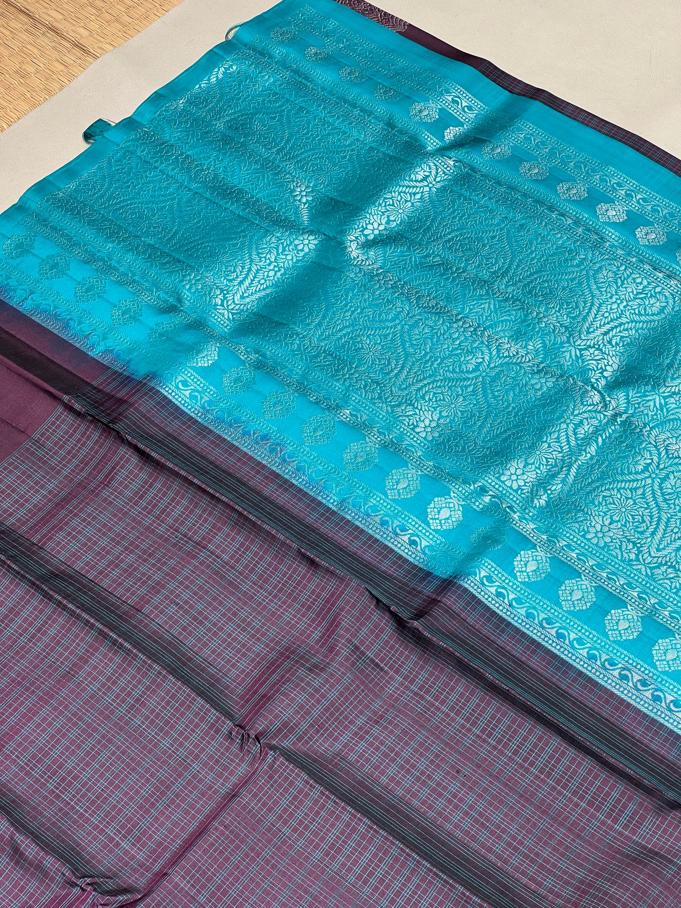 Charvika handloom softsilk saree - Pure silk saree- AV104