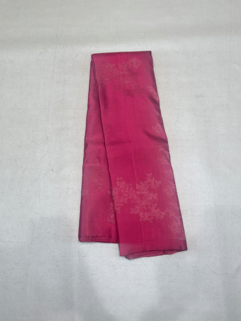 Rambhai self color handloom softsilk saree - Pure silk saree