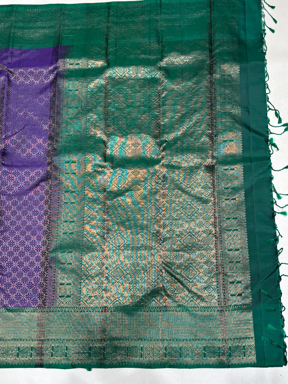 Kruti pure mix handloom softsilk saree