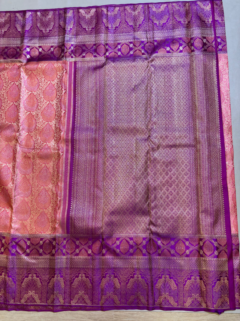 Dhanya Bridal silk saree - Pure silk saree