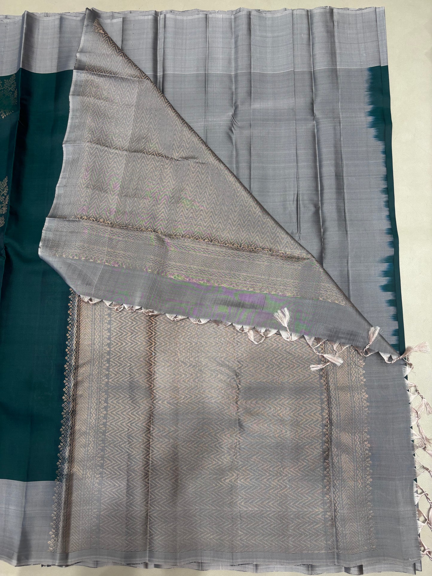 Vedhika pure mix softsilk saree