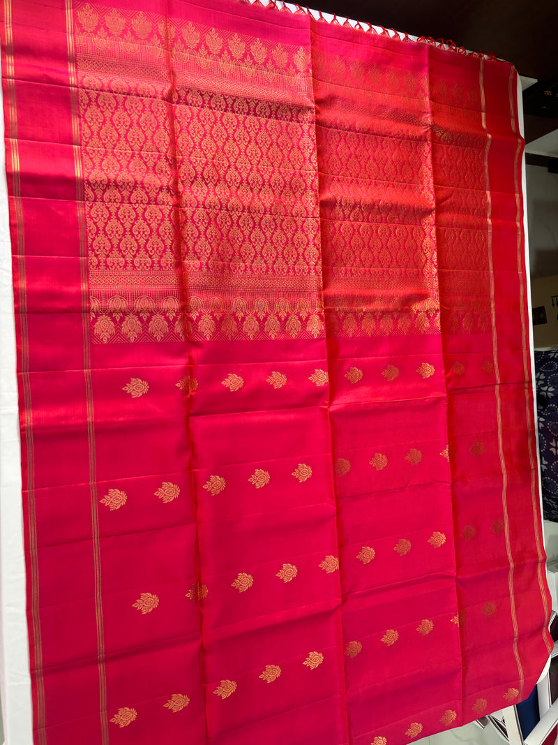 Adrija handloom softsilk saree - Pure silk saree