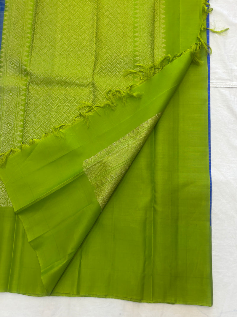 Devyani handloom softsilk saree checked design - Pure silk saree