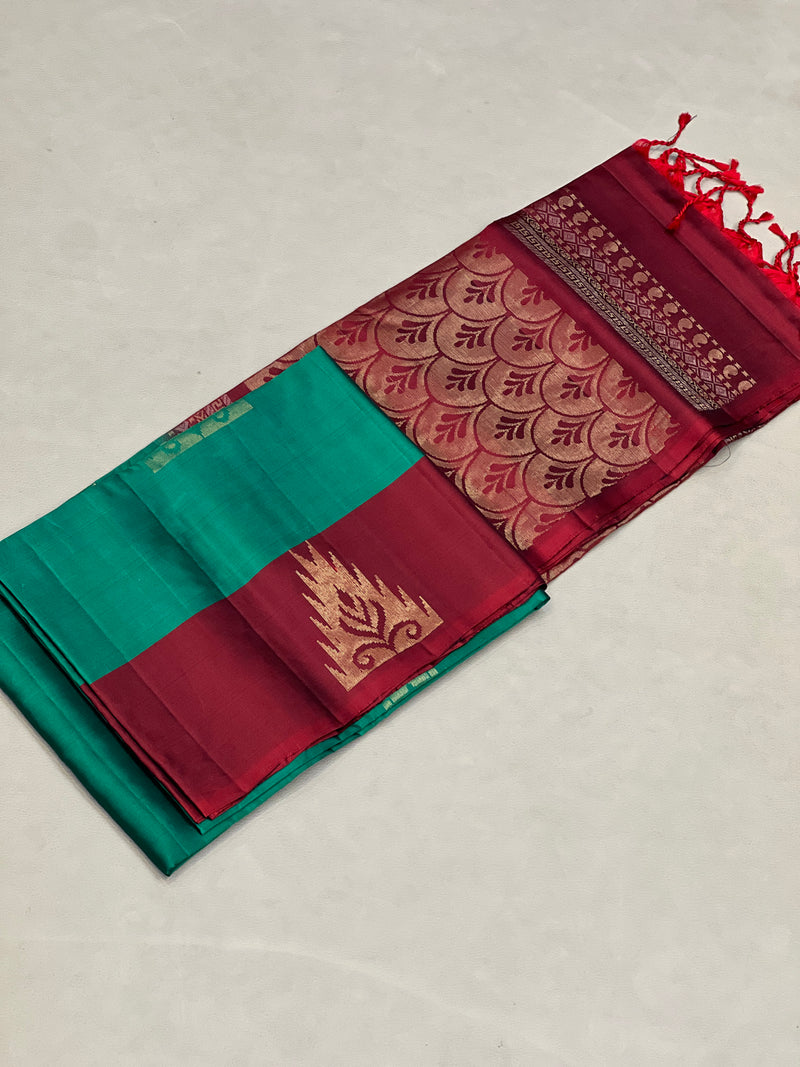 Madhavi handloom softsilk saree - Pure silk saree