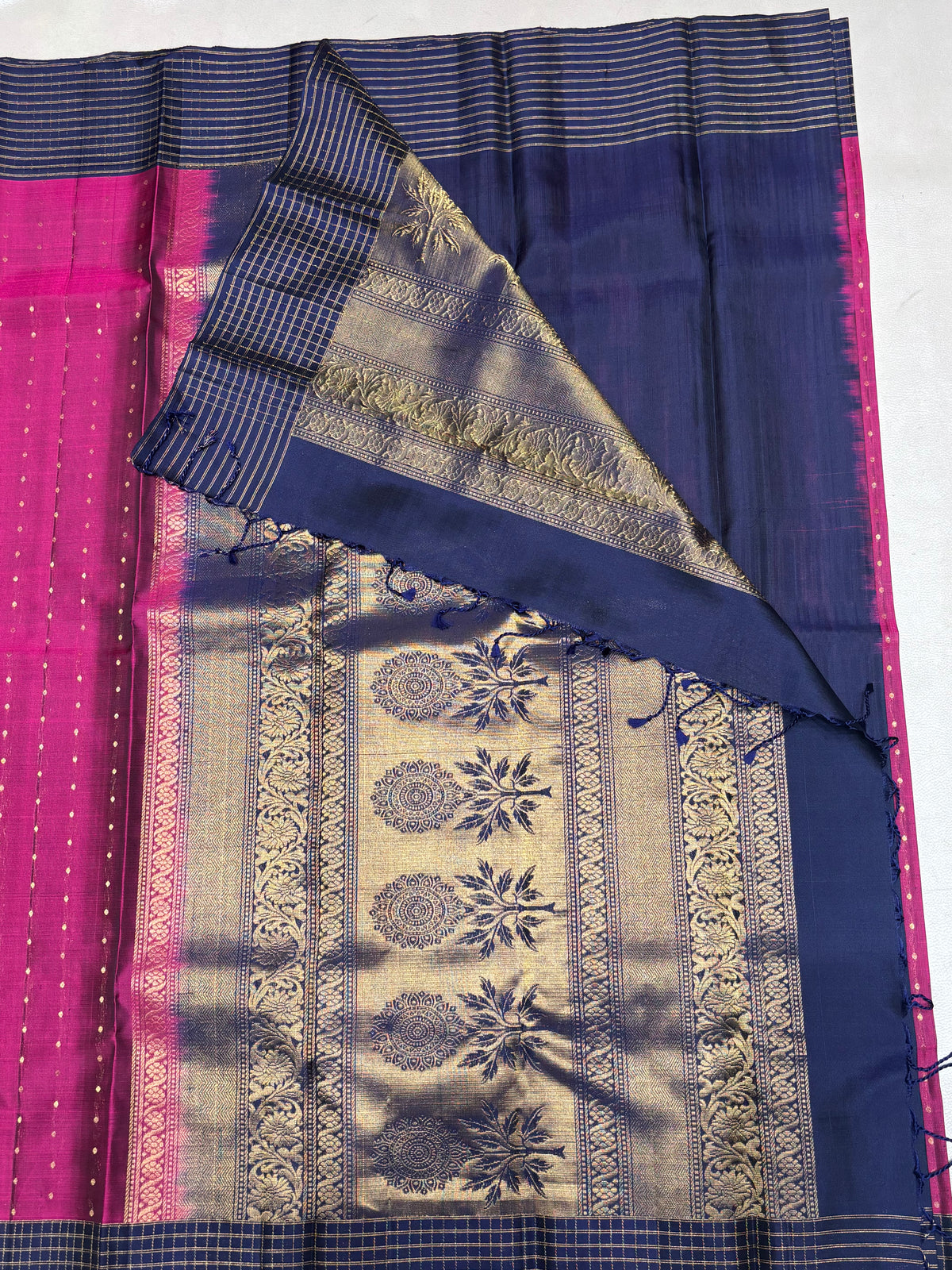 Thanmayi pure mix handloom softsilk saree