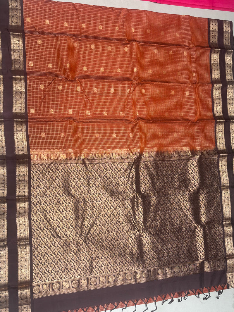 Tanushri handloom pure mix softsilk saree