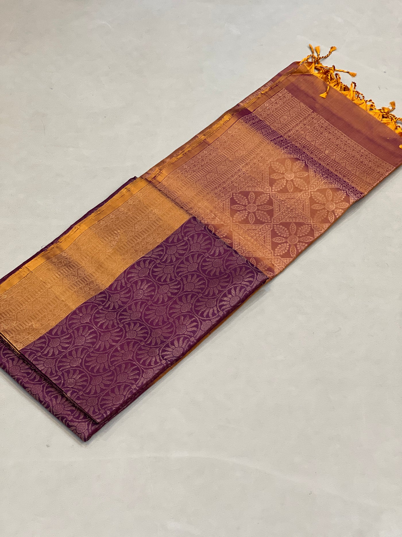 Jamuni all self handloom softsilk saree - Pure silk saree