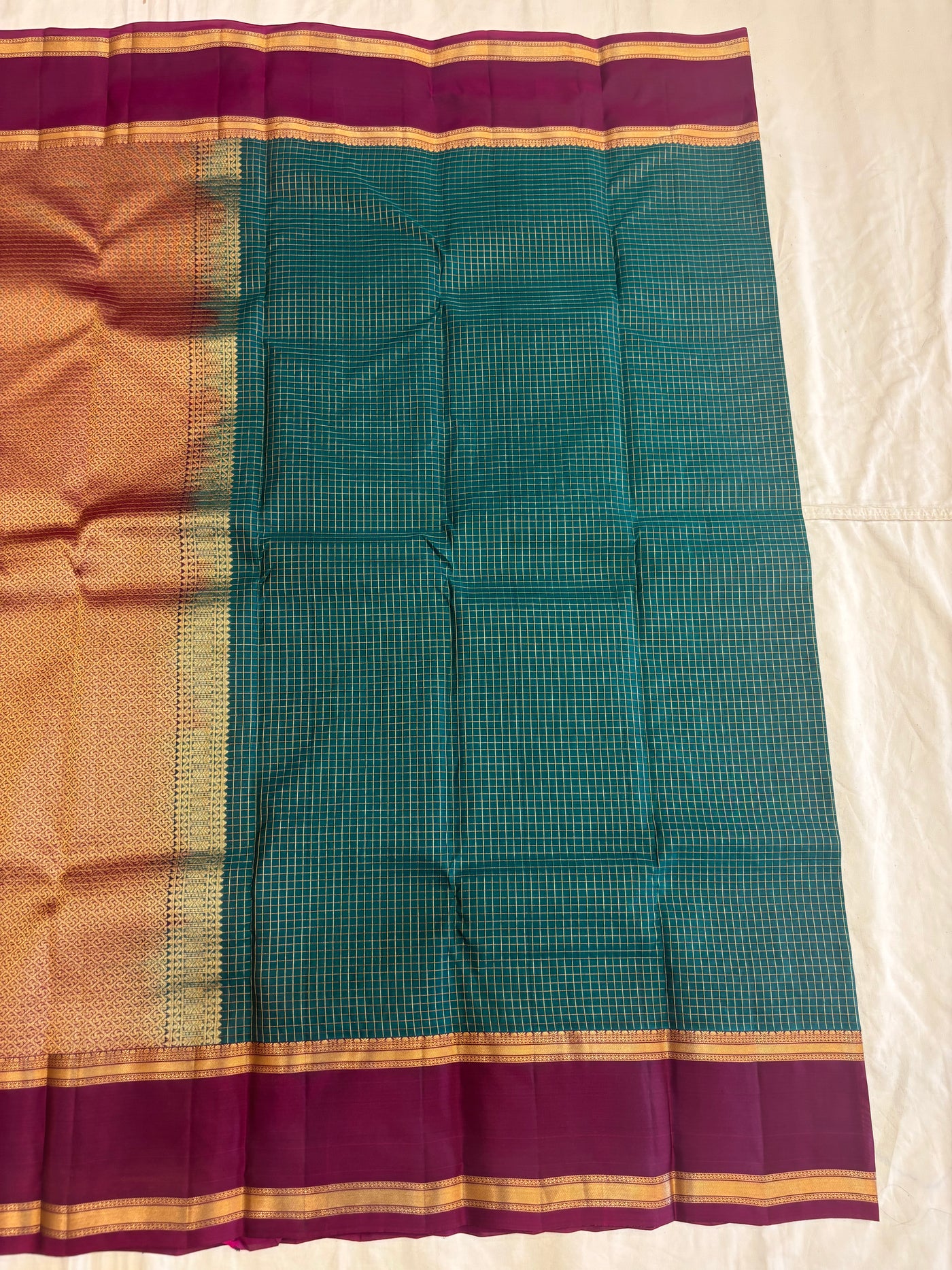 Bhavani green softsilk saree - Pure silk saree