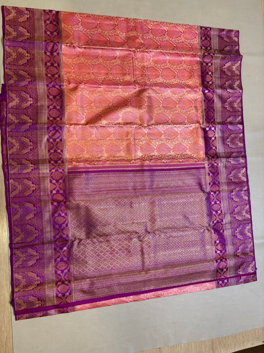 Dhanya Bridal silk saree - Pure silk saree