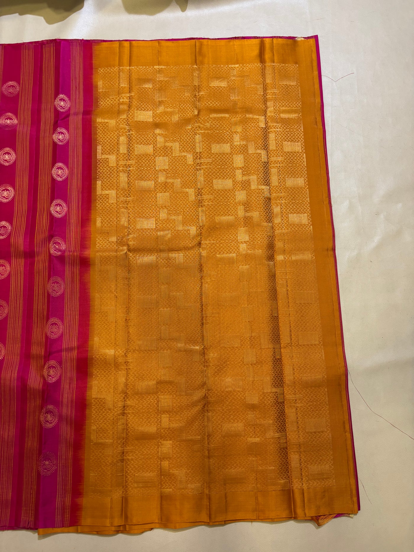 Karni handloom softsilk saree - Silk & dupion set6
