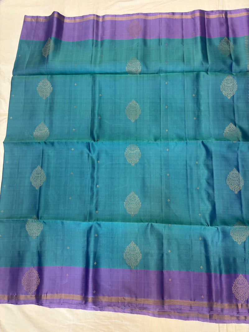 Tvesha handloom pure mix softsilk saree - BA103