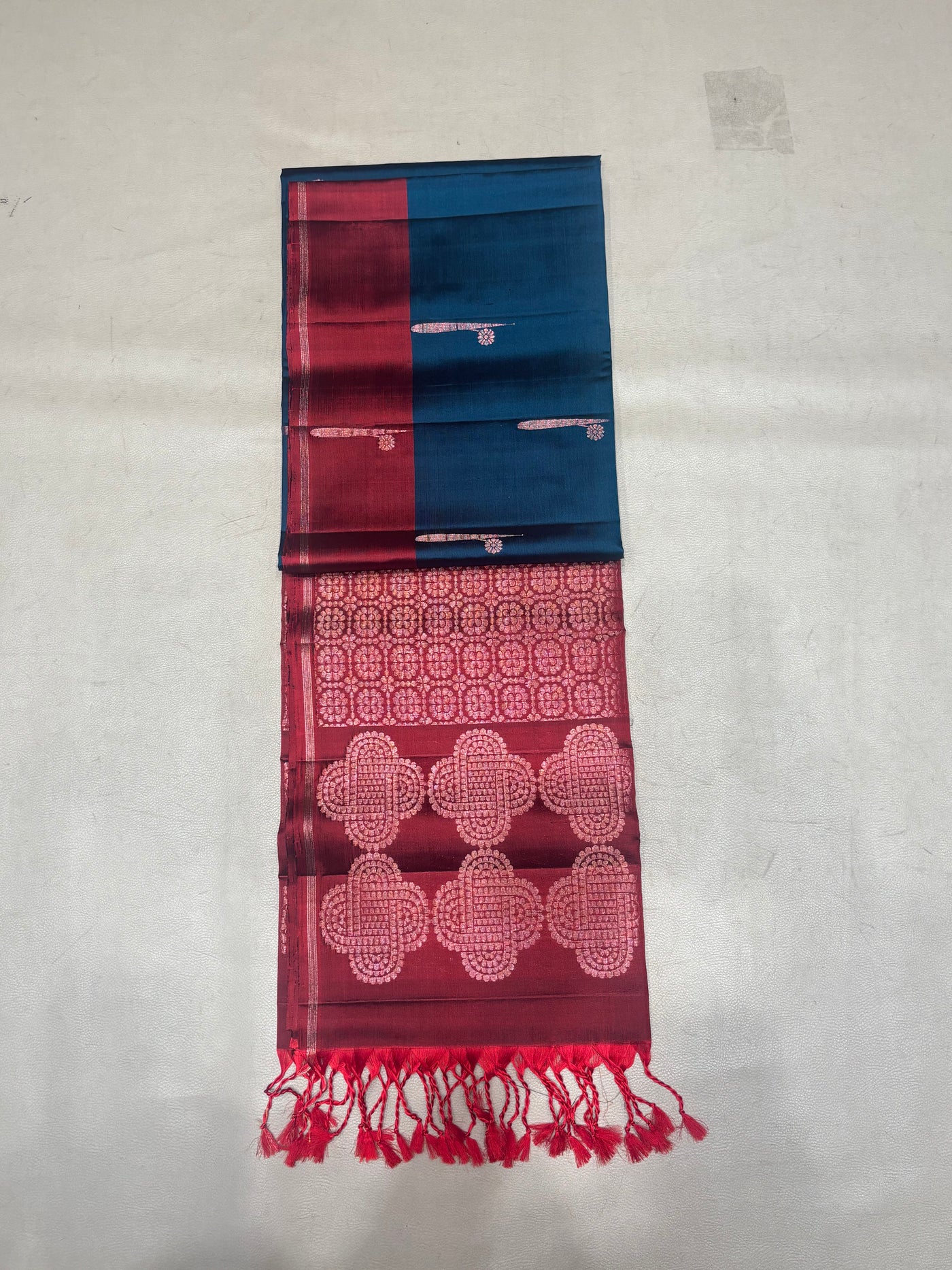 Thenkodi handloom softsilk saree - Pure silk saree-AK1113