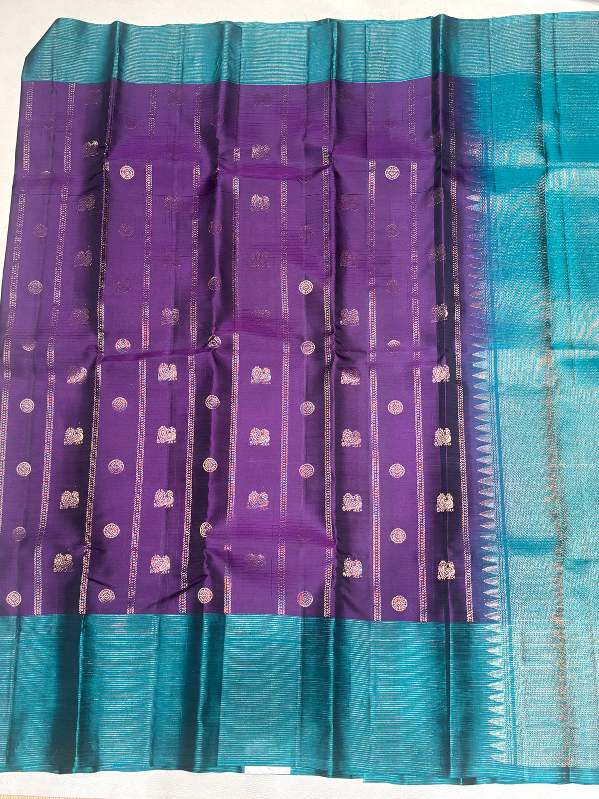 Vamika pure mix handloom softsilk saree
