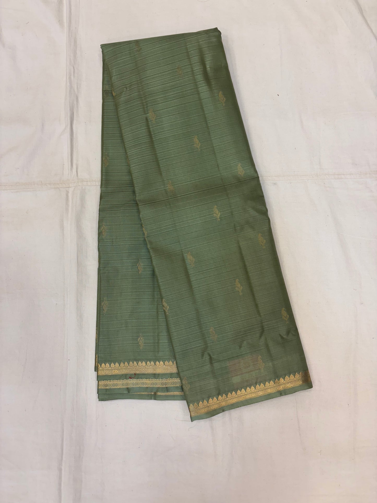 Kanvi light green Kanchi silk saree