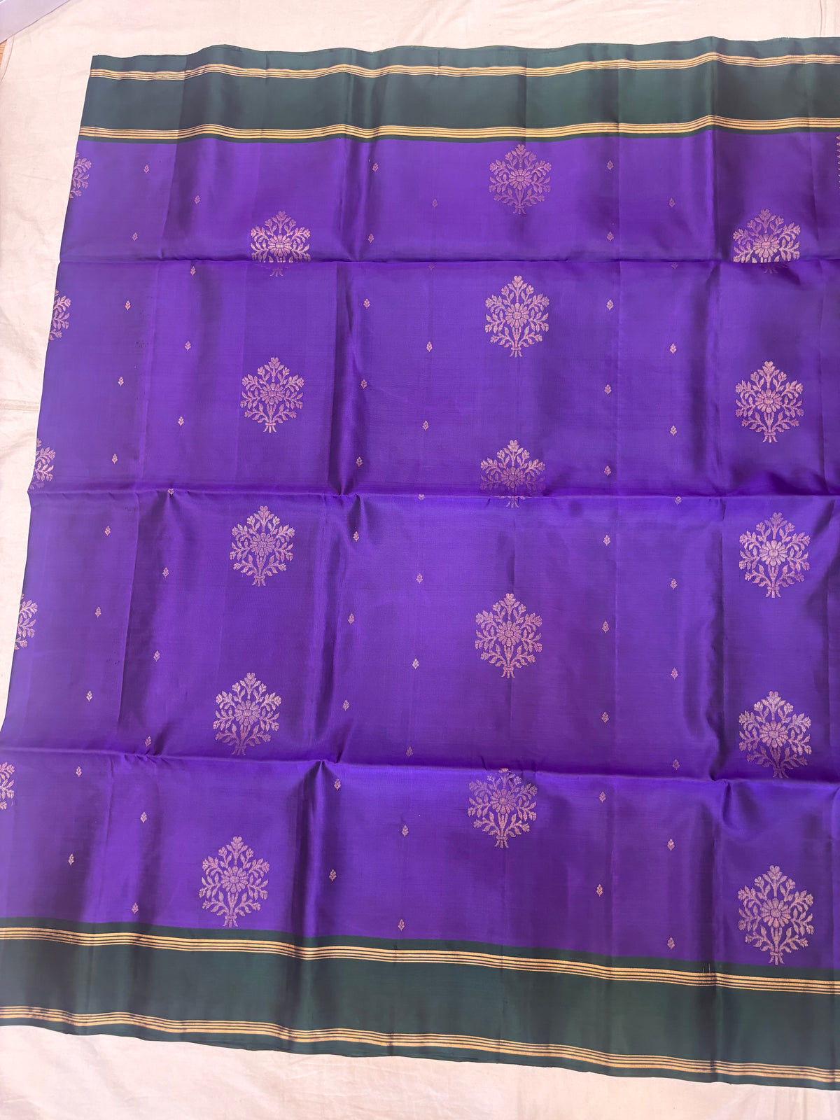 Saira handloom pure mix softsilk saree- BA103