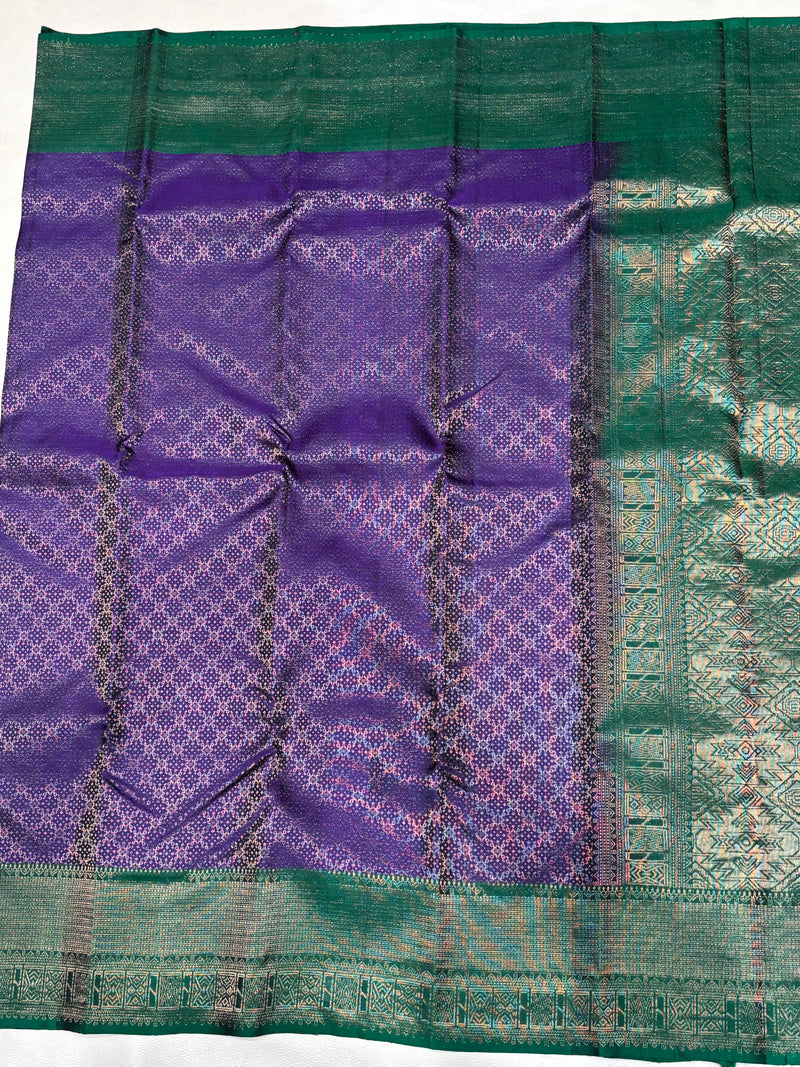 Kruti pure mix handloom softsilk saree