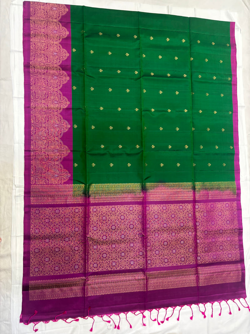 Vidya handloom softsilk saree - Pure silk saree