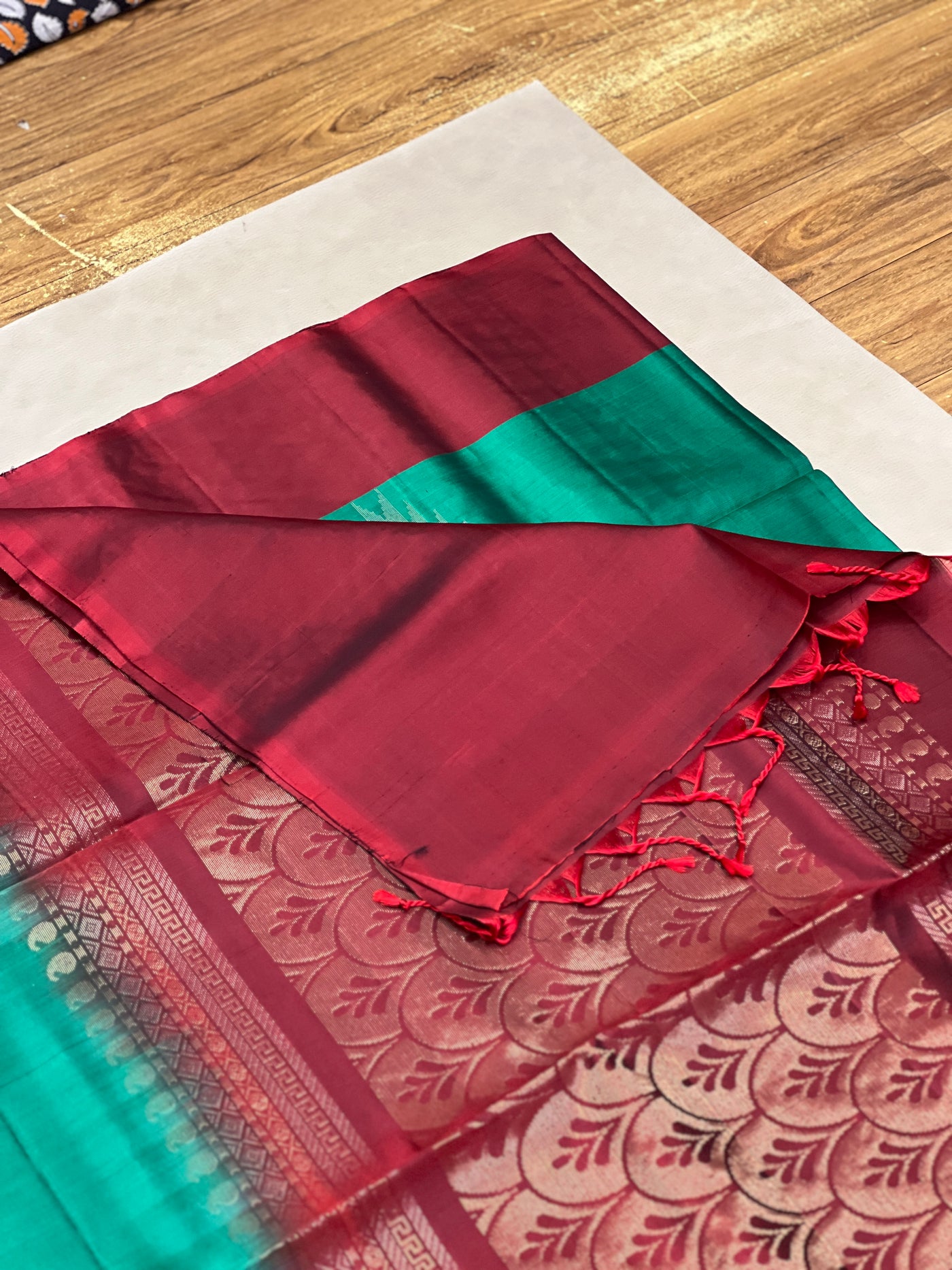 Madhavi handloom softsilk saree - Pure silk saree