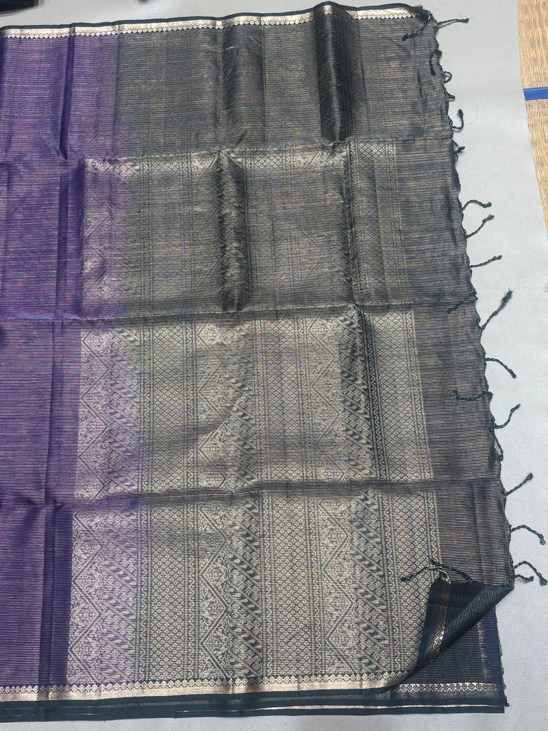 Ishvika tissue softsilk saree - Pure silk saree- GA101