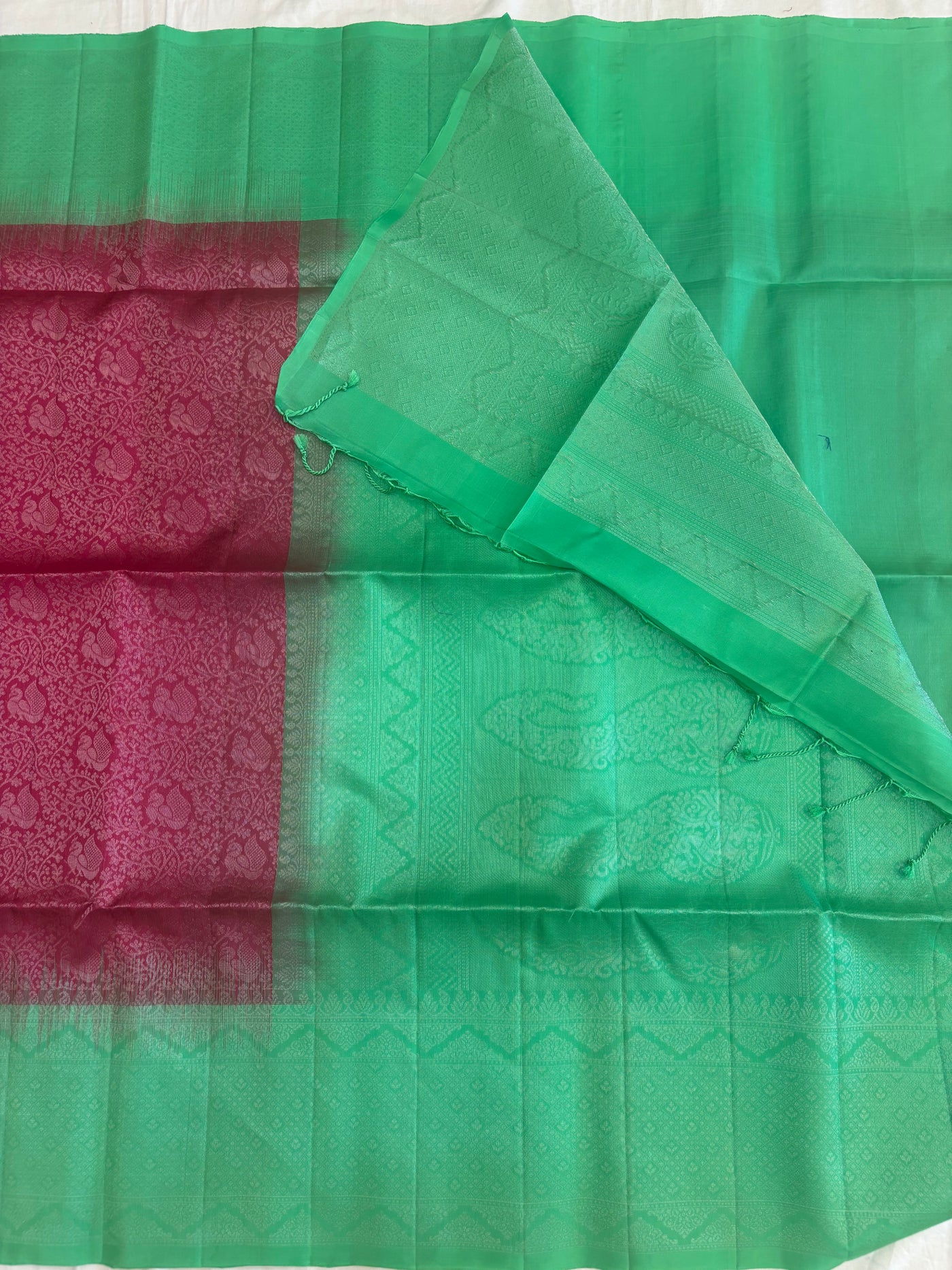 Kuzhali all self softsilk saree - Pure silk saree