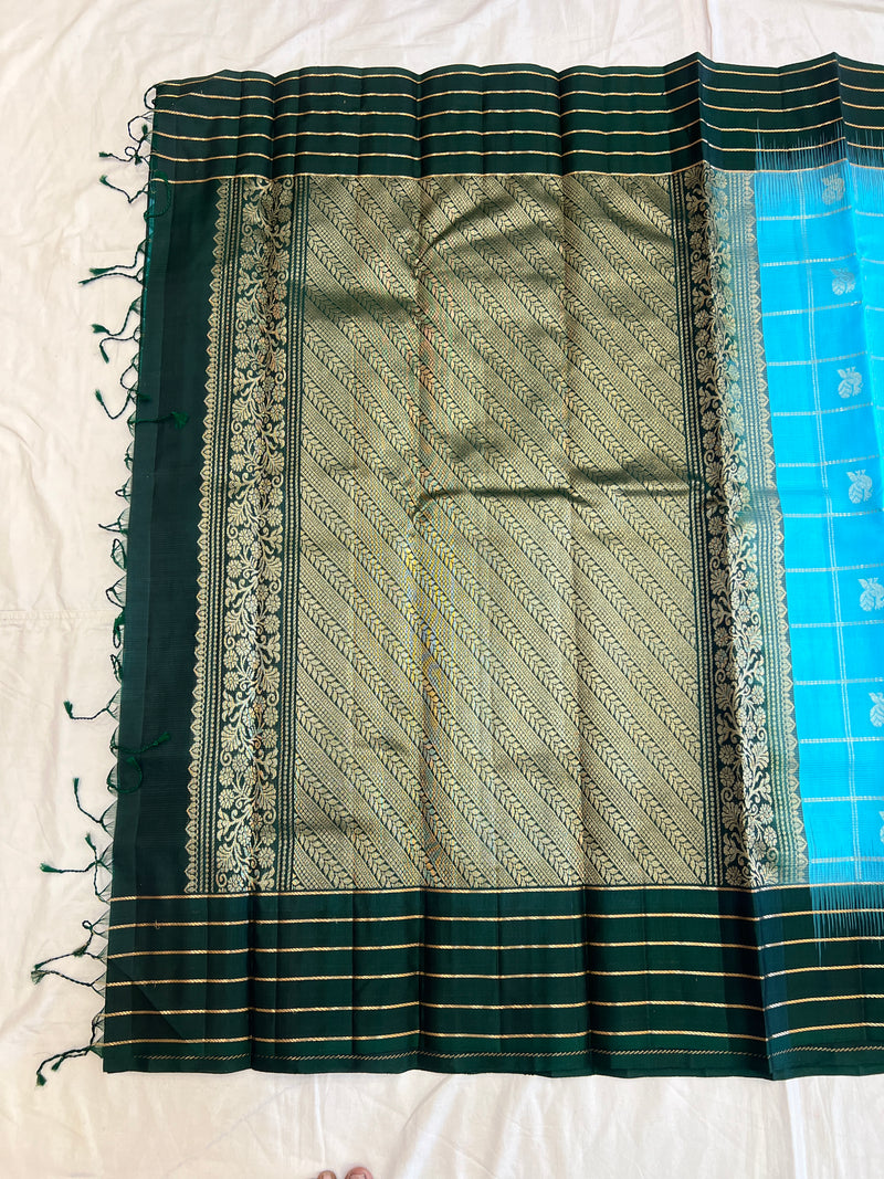 Nilakshi handloom softsilk saree - Pure silk saree